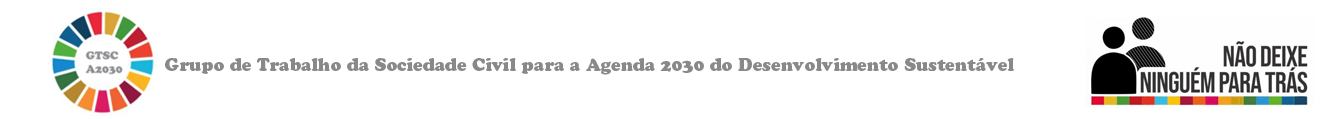 Grupo de Trabalho da Sociedade Civil para a Agenda 2030 do Desenvolvimento Sustentável